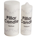 Unscented Pillar Candles Home Decoration Candle Warehouse